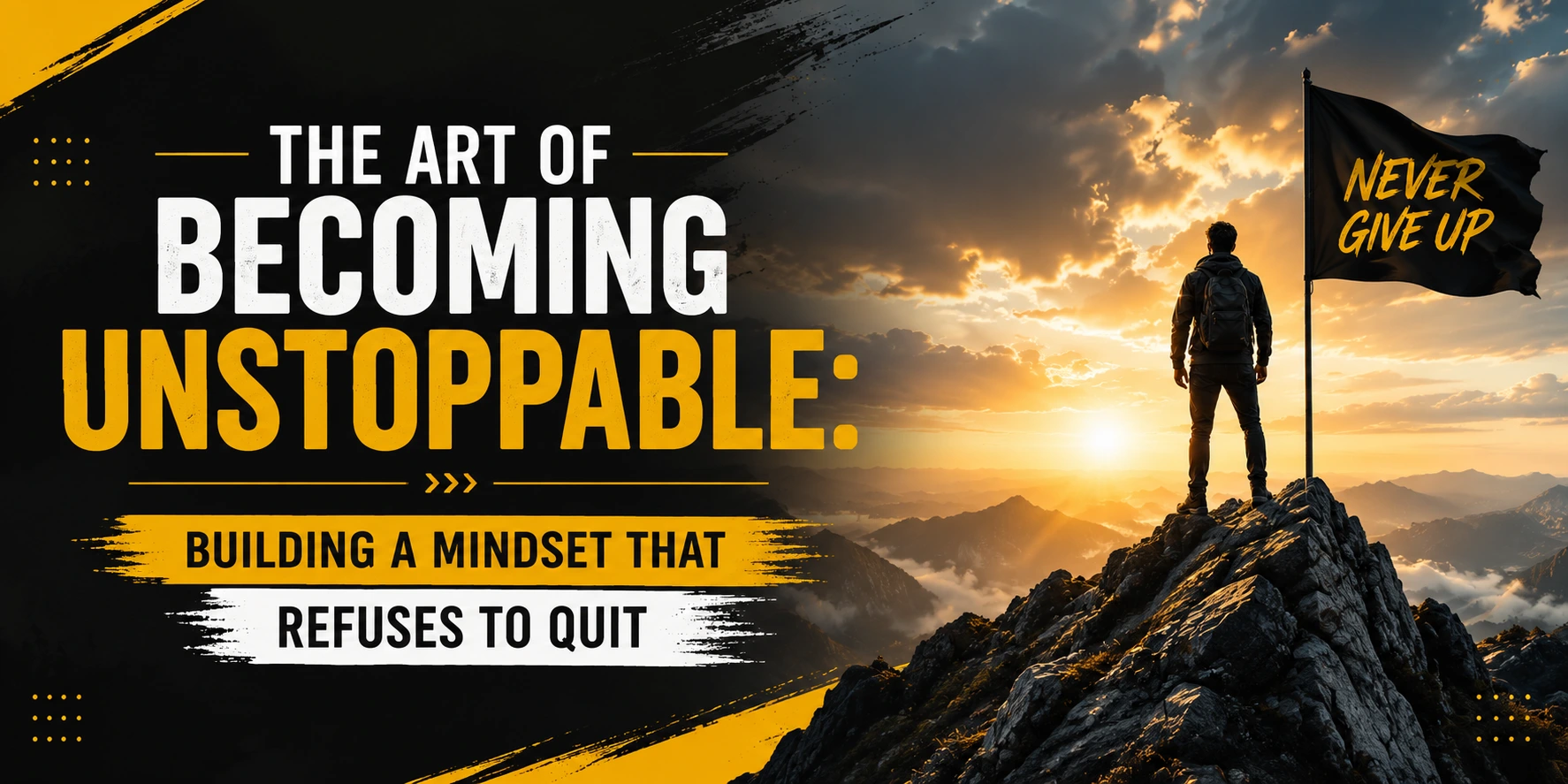 The Art of Becoming Unstoppable: Building a Mindset That Refuses to Quit